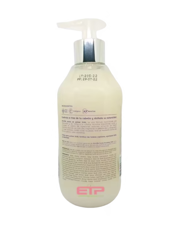 dual crema peinar pocion