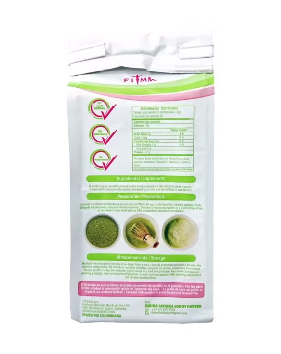te matcha latte fitme