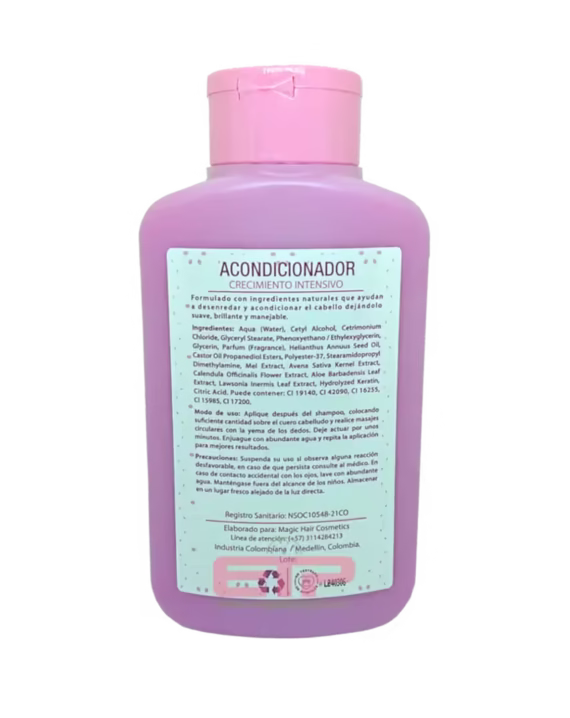 acondicionador crecimiento intensivo cabello seco