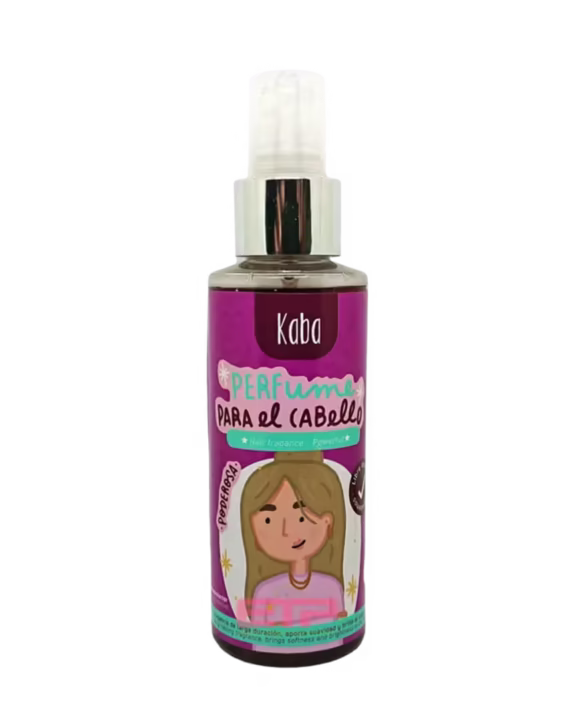 perfume para el cabello poderosa kaba