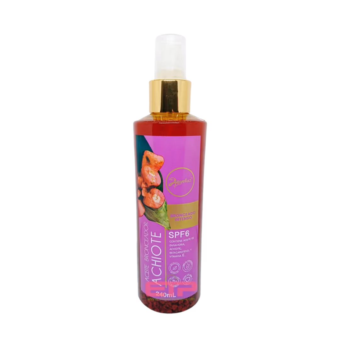 bronceador achiote anyeluz