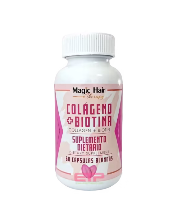 capsulas colageno biotina magic hair
