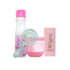 kit cepillo antienredo y masajeador milagros