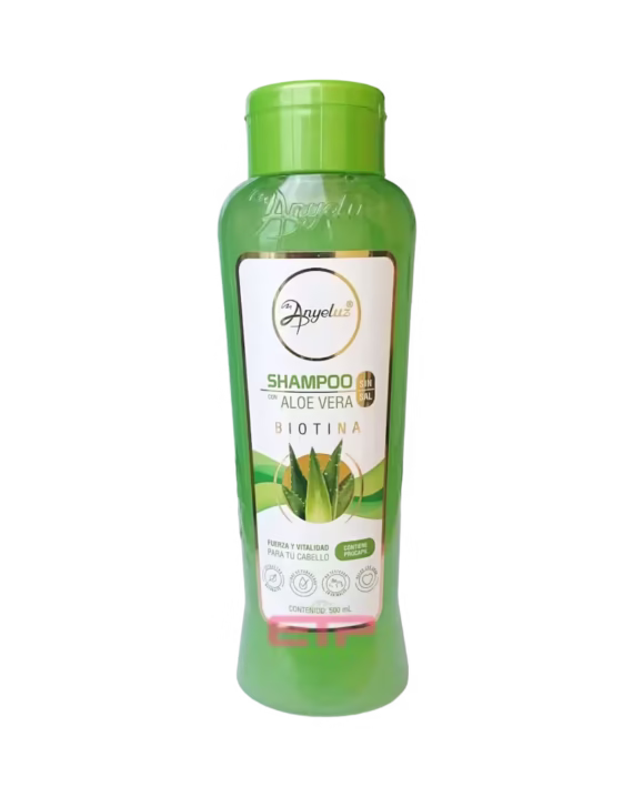 shampoo con aloe vera