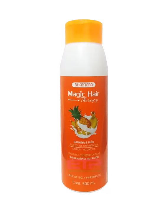 anticaida shampoo banana y piña