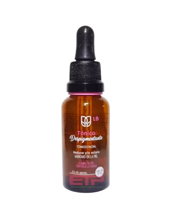 tonico despigmentante facial lb
