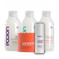 kit booster tratamiento capilar reparador la pocion