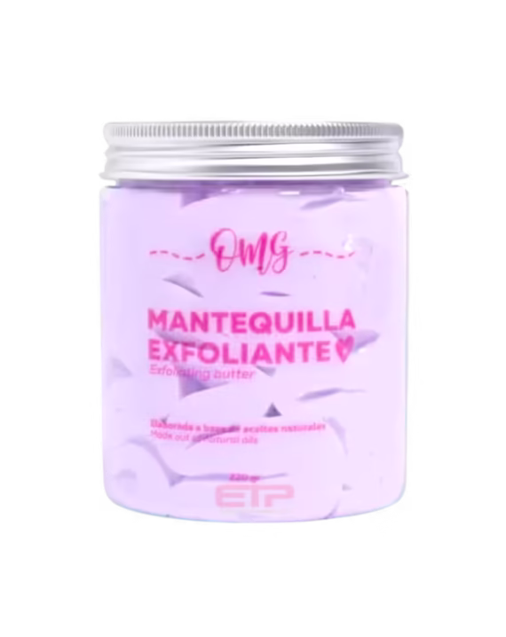 mantequilla corporal exfoliante omg