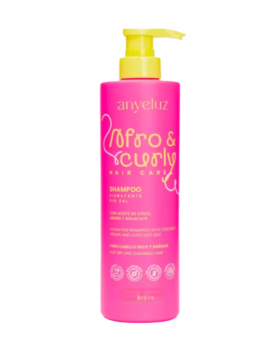 shampoo afro y curly rizos y crespos anyeluz