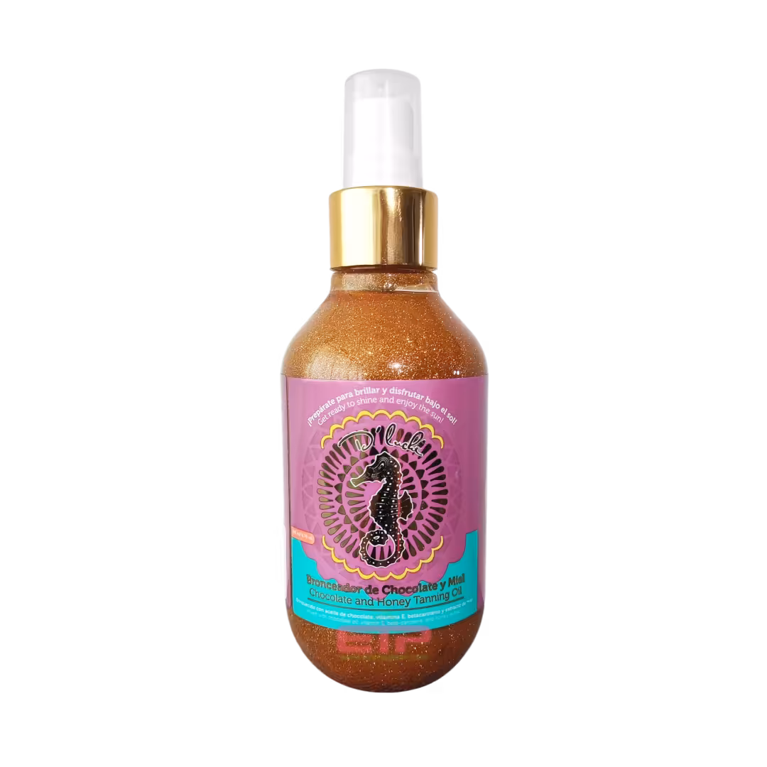 bronceador de chocolate y miel dluchi
