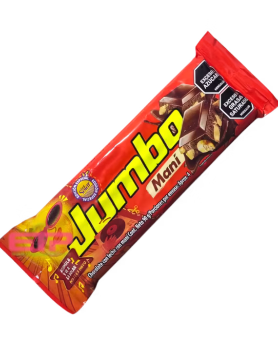 chocolatina jumbo mani 90g