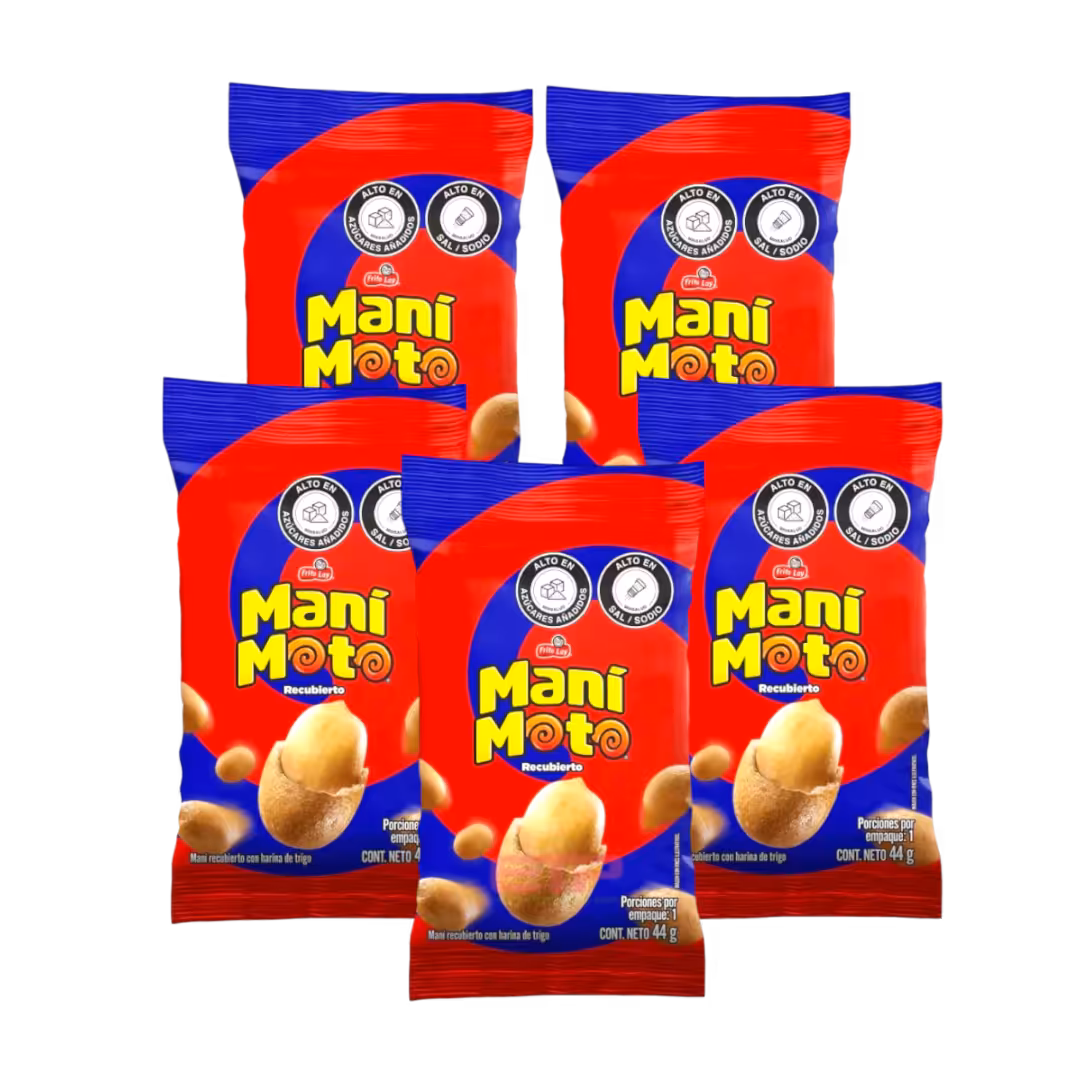 mani moto 5 unidades