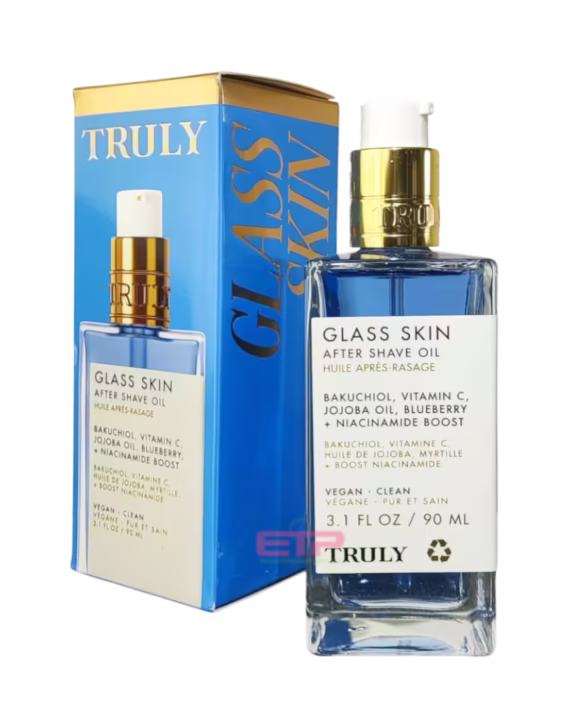 glass skin after shave oil truly beauty