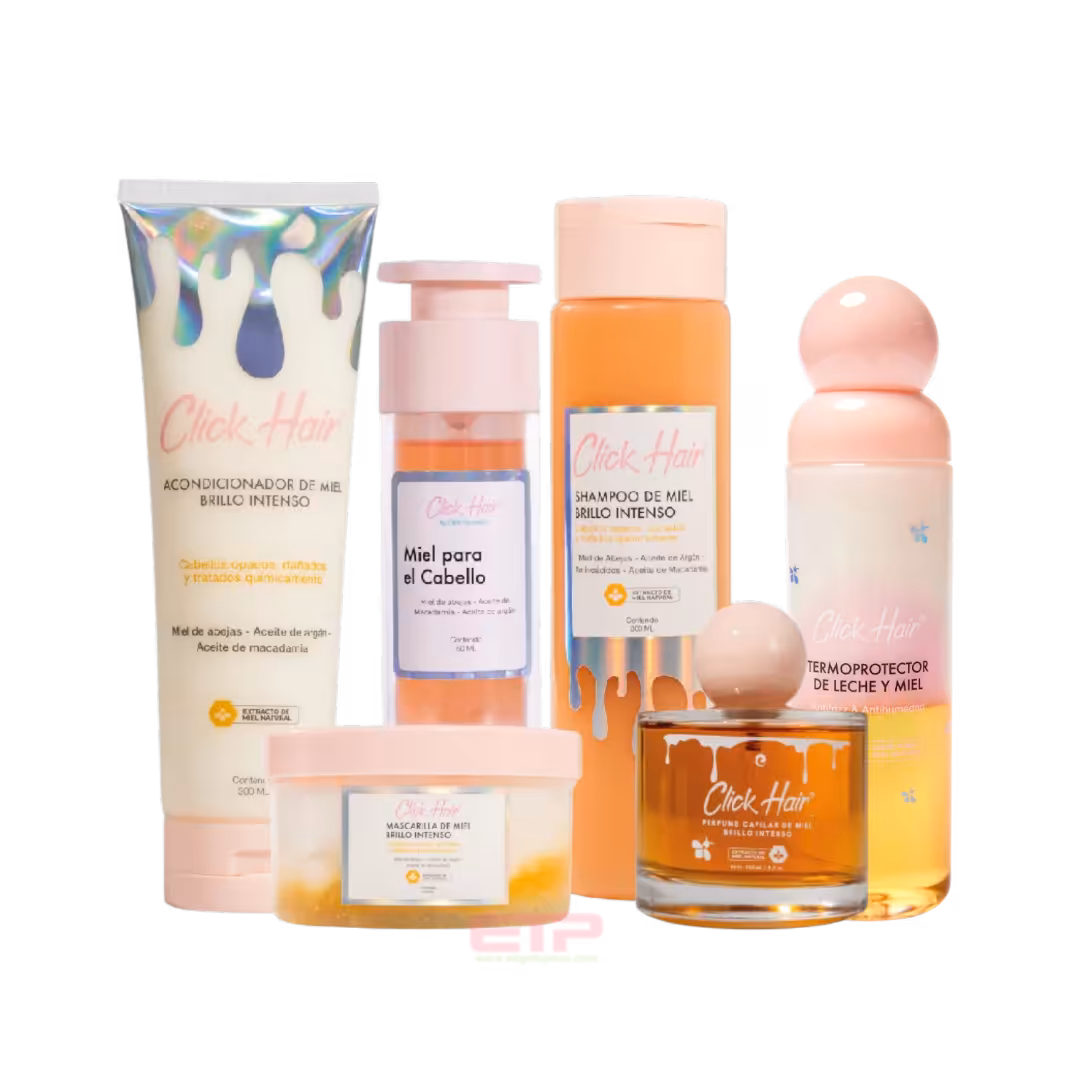 super kit miel click hair