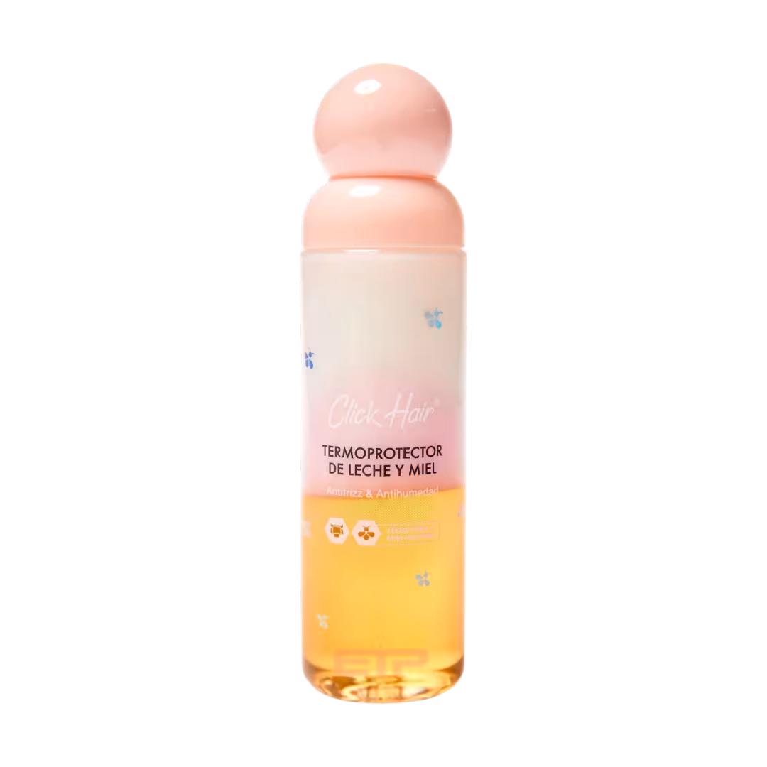 termoprotector de leche y miel click hair